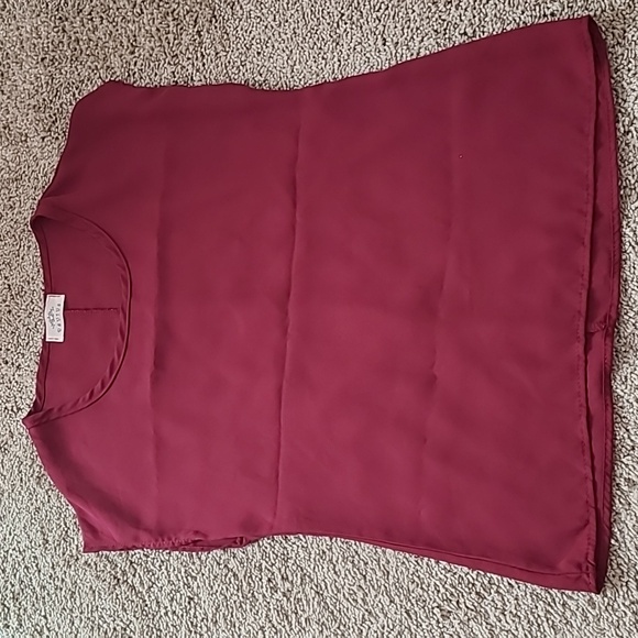 Revive Tops - Burgundy Top